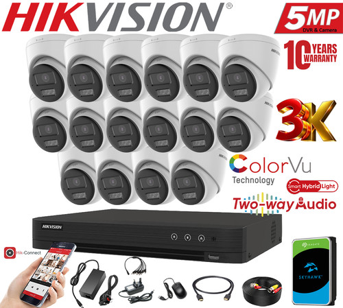 Hikvision 5mp cctv colorvu - hikvision,