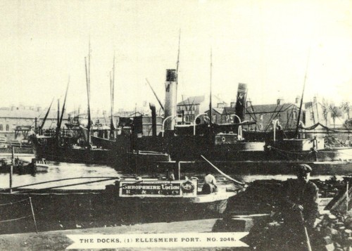 England postcard ellesmere - england,