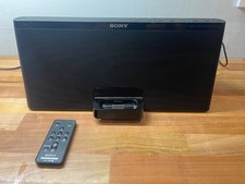 Sony RDP-X50iP 30 Pin iPod/iPhone Aux Docking Speaker with Remote & Power Supply