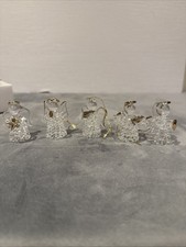 Lattice Glass Angel Christmas