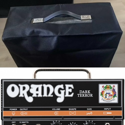 Dust cover orange dark - dust,