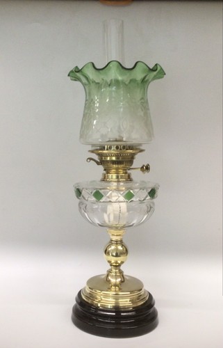 Antique oil lamp duplex - oil,