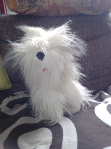 Old english sheepdog plush toy - old,