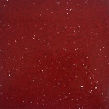 RED QUARTZ TILES MIRROR WALL