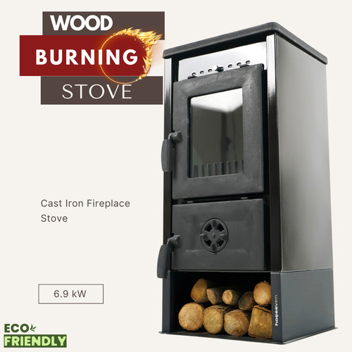 Cast iron wood burning - kw,