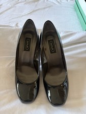 SCHUH Black Patent Stiletto