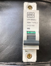 MK 5932 32a Type 2 MCB