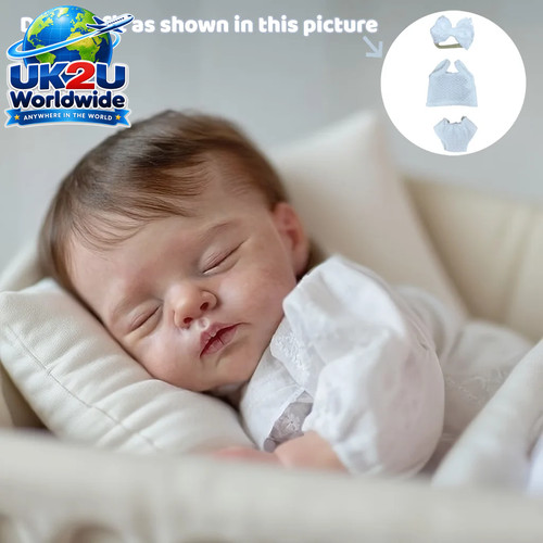 Reborn baby girl doll - reborn,