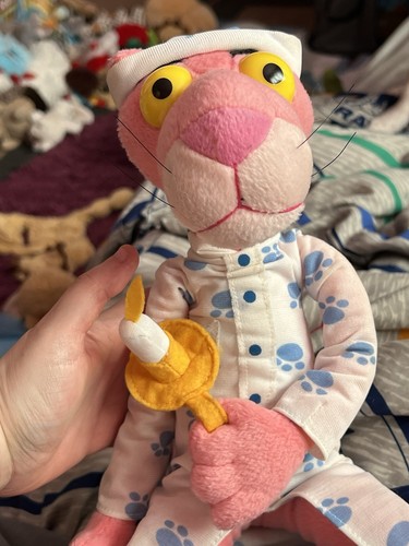 Pink panther 15inch - panther, plush