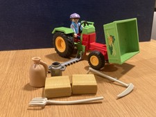 Playmobil Farm Harvest Tractor