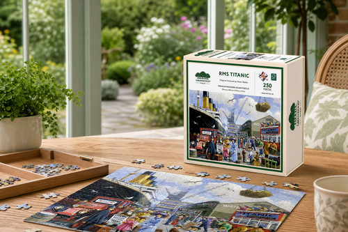 Rms titanic wooden - titanic, jigsaw