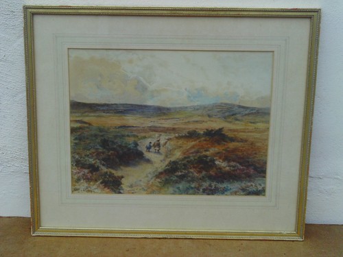 Antique watercolour painting - watercolour,
