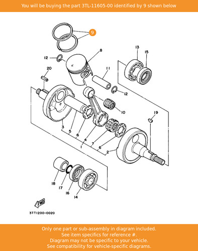 Yamaha piston ring - yamaha,