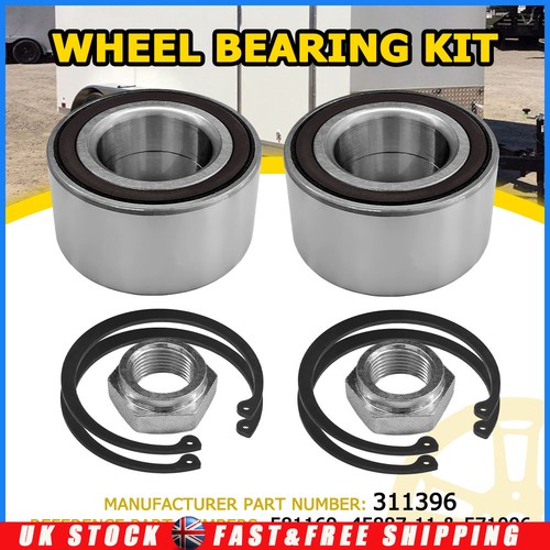 Trailer caravan wheel - wheel, bearing
