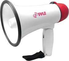 Pyle PMP20 Compact Megaphone Bullhorn PA Speaker with Siren 20W Max ?