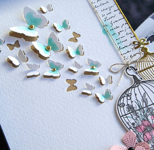 Butterfly metal cutting dies - ,