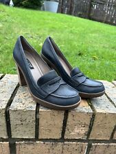 NEW Ecco Women’s Retro Court Shoes UK6 with 4” Heel 40s 50s Style
