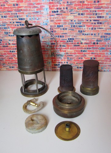 Vintage wolf safety miners - vintage, miners'
