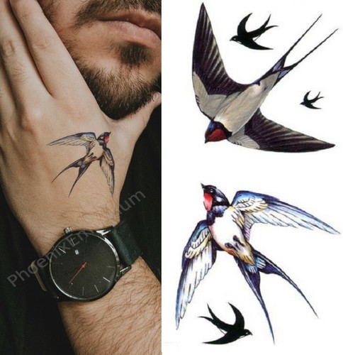 Temporary tattoo double - temporary,