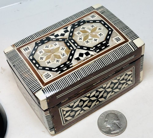 Handmade wood then painted - painted, box