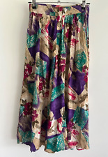 Long Abstract Bohemian Skirt