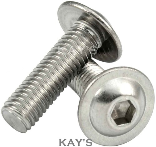 M8 flanged button - m8,