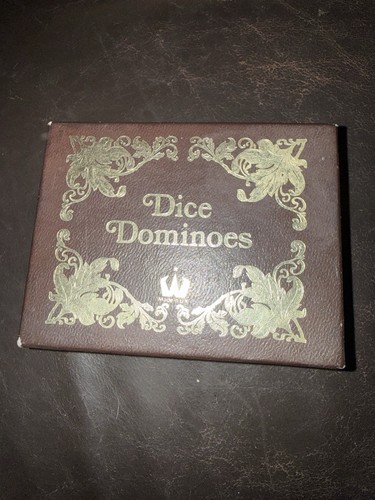 Travel dice dominoes set - dice,