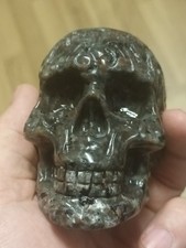Hand Carved  Yooperlite Skull