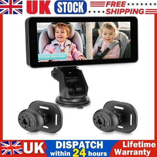 Car seat monitor night vision - car,