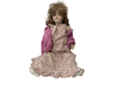 Artist doll old - doll, porcelain