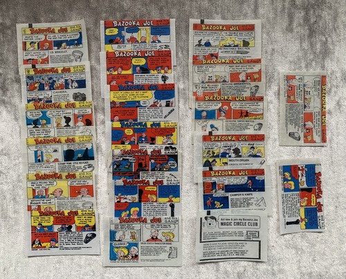 Lot bazooka joe - lot, comics