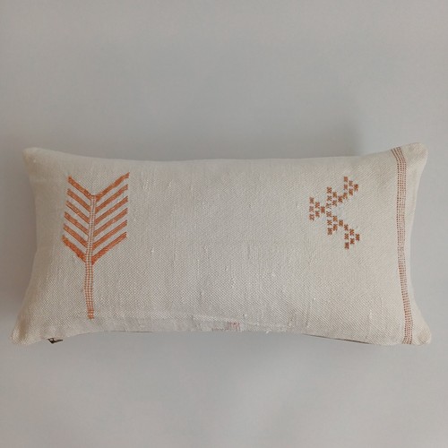 Moroccan cactus silk cushion - moroccan,