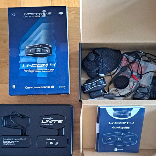 Interphone ucom4 bluetooth - interphone,