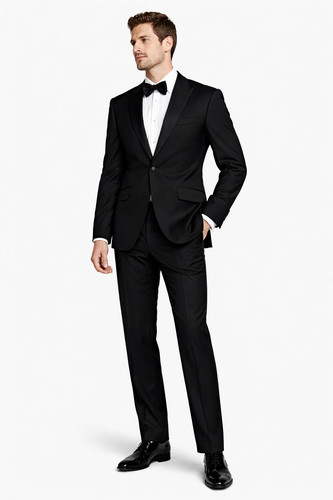 Black piece dinner suit peak - dinner,