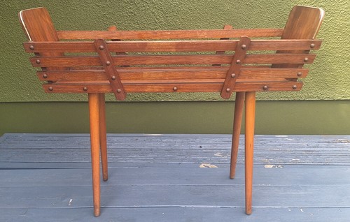 Vintage mid century teak - mid, wood