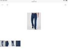 44” 28.5L Damart Mens/ Unisex 5 Pocket Denim Jeans ?NEW