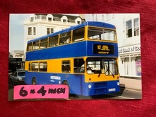 LONDON BUS PHOTO B/W METROBUS