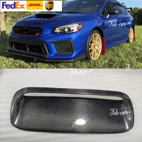 Carbon fiber scoop bonnet - carbon,