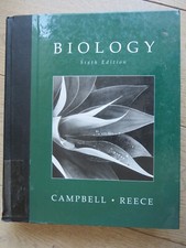 Campbell's Biology sixth 6th edition, textbook, reference book