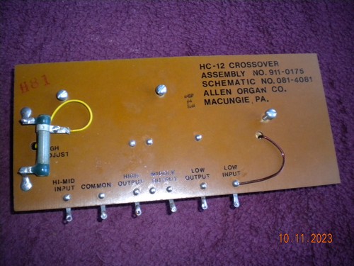 Allen organ crossovers - organ,