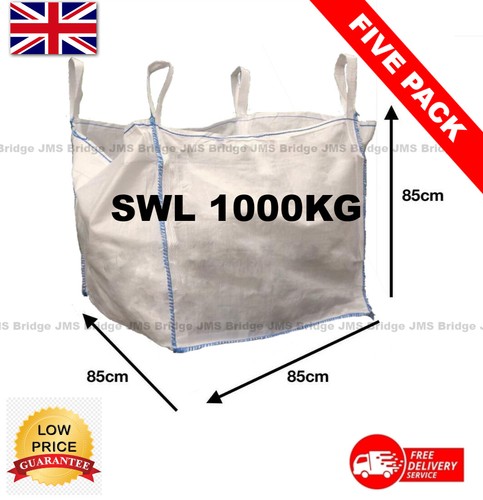 One tonne fibc dumpy bags - one,