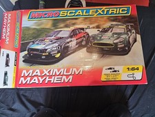 Micro Scalextric Maximum Mayem Aston Martin 1:64 scale 