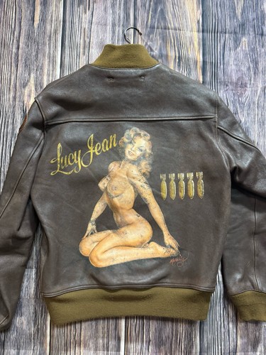 Ww2 usaaf leather bomber - usaaf, a-1