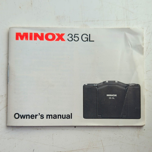 Minox camera owner s - minox,
