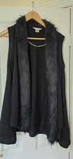 Knitwear with neck Fur Gilet S/M