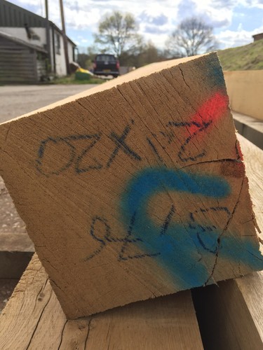 Oak beams 250mm - 250mm,