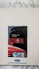 Ford RS Sales Brochure Sapphire Cosworth Escort Turbo