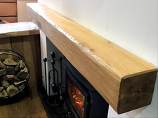 Celtic Oak LIGHTWEIGHT OAK BEAMS /  FIRE PLACE / CUSTOM BESPOKE SIZE