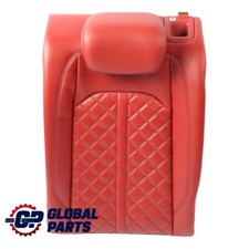Audi A4 S4 B9 Back Seat Backrest Armrest Rear Left N/S Leather Red 8W0885805M