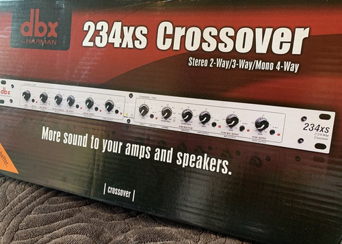 Dbx 234 stereo 4 way - 2/3/4,